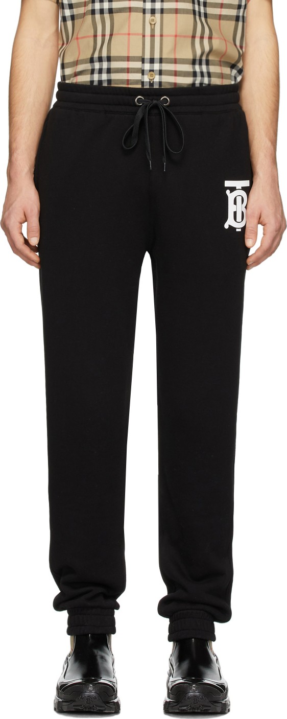 Burberry London England Black Gresham Lounge Pants