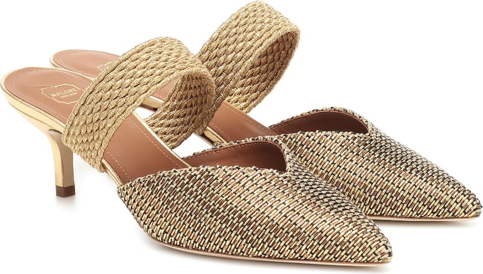 Malone Souliers Maisie woven mules