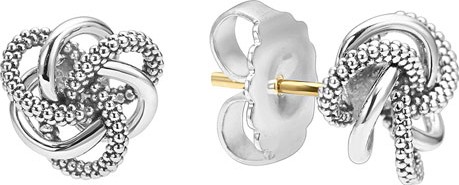 LAGOS Sterling Silver Love Knot Earrings