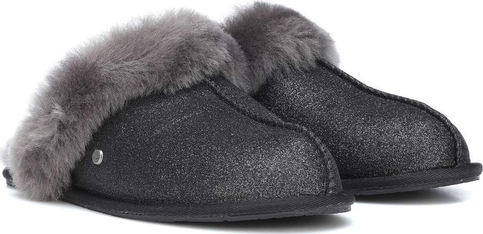 UGG Scuffette II Sparkle wool slippers