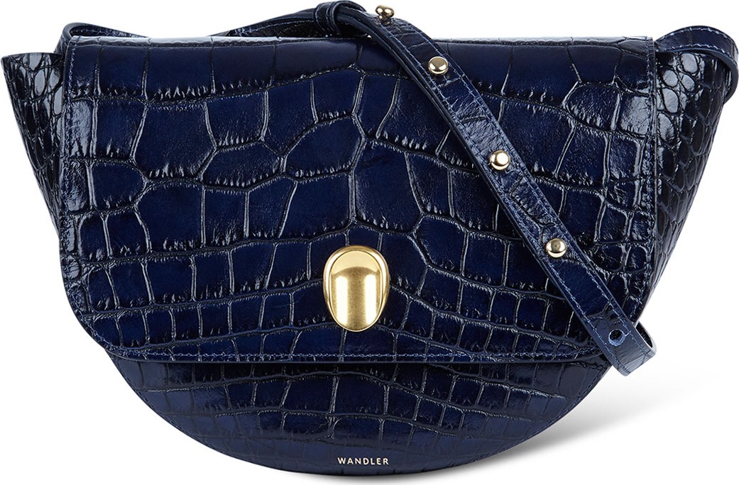 Wandler Billy Crocodile-Embossed Crossbody Bag