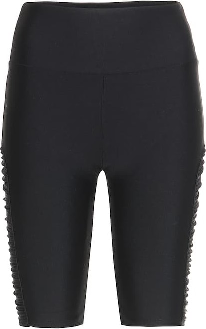 Lanston Delta nylon biker shorts