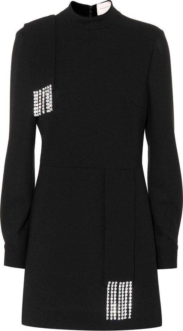 Christopher Kane Embellished wool dress