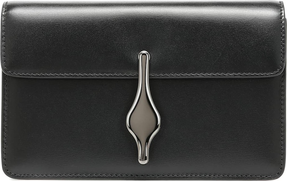 Alaïa Franca leather clutch