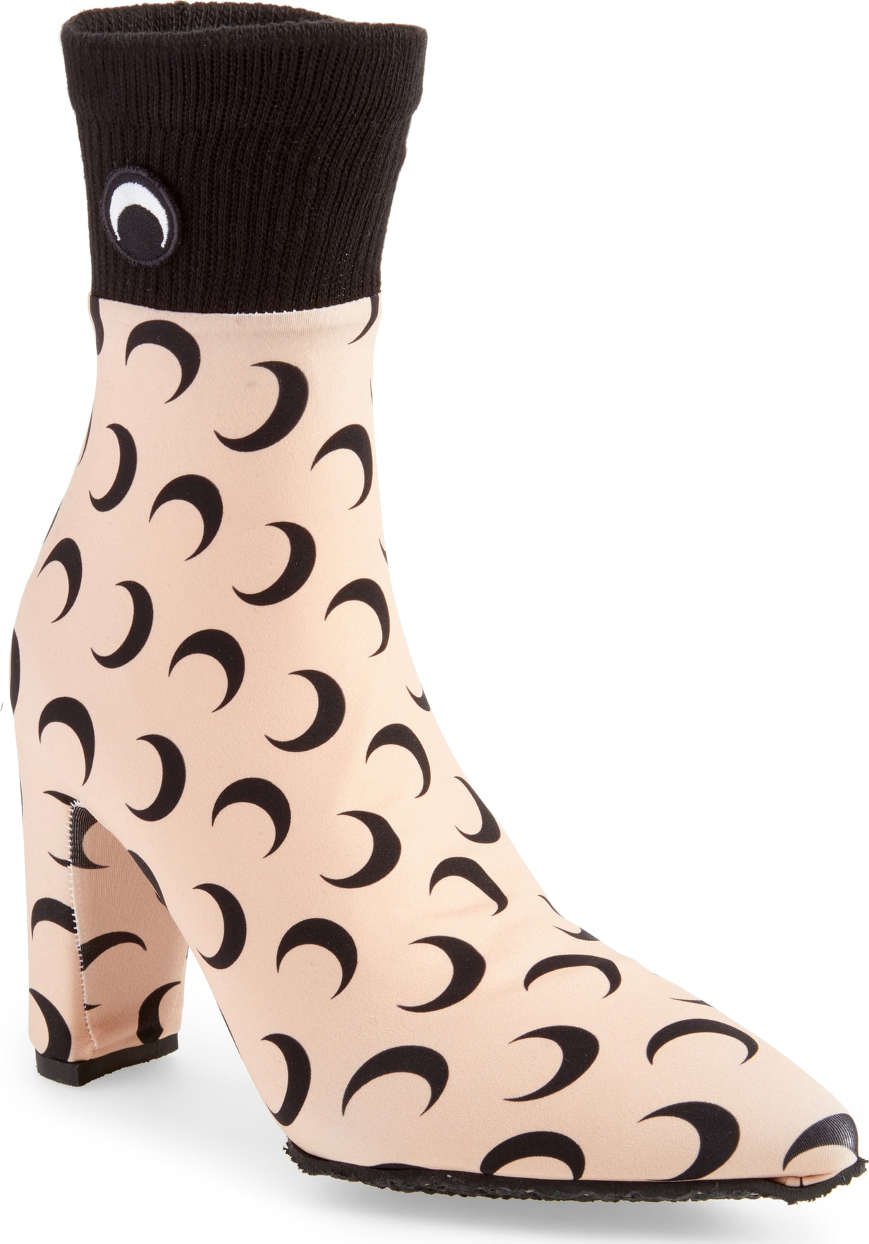 Marine Serre Moon Print Sock Boot
