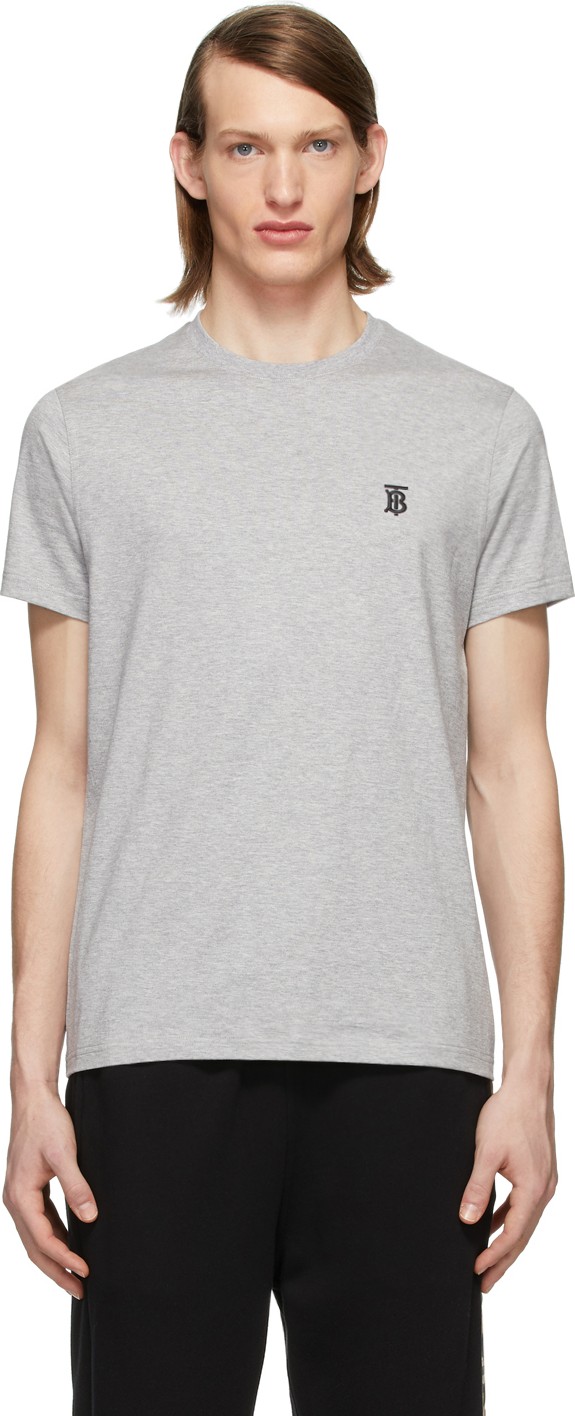Burberry London England Grey Parker T-Shirt