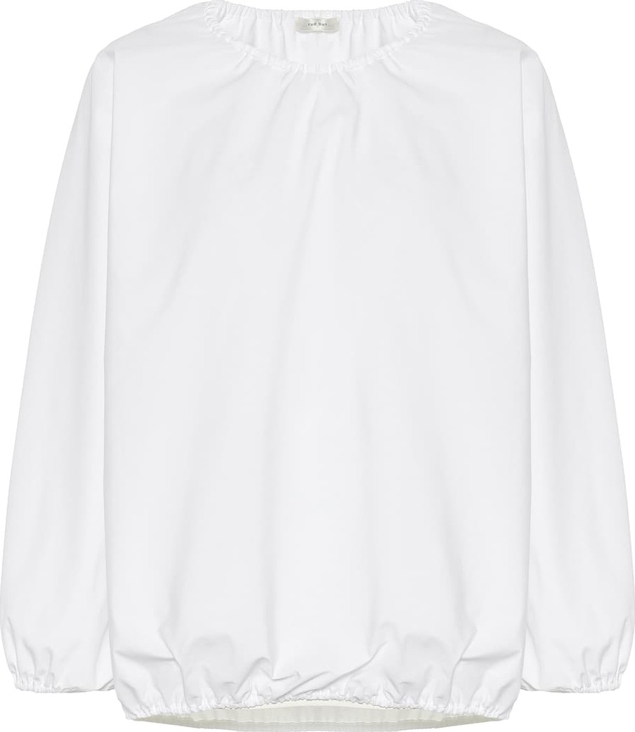 THE ROW Rain cotton-poplin blouse