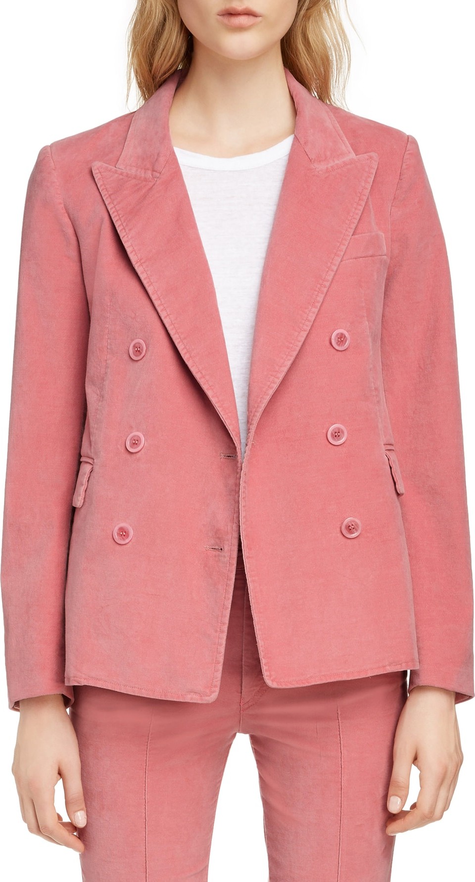 Isabel Marant Etoile Alsey Velveteen Blazer