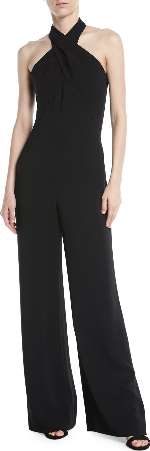 KOBI HALPERIN Chasidy Halter-Neck Jumpsuit