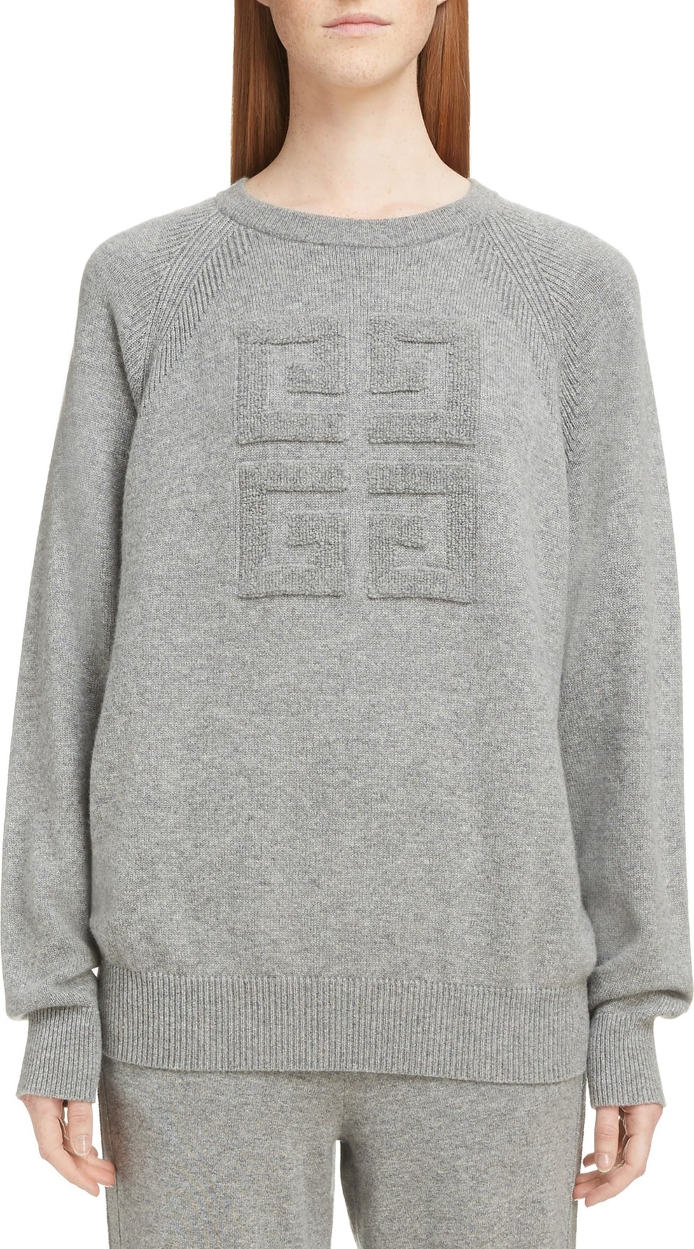 Givenchy Embossed Logo Cashmere Sweater