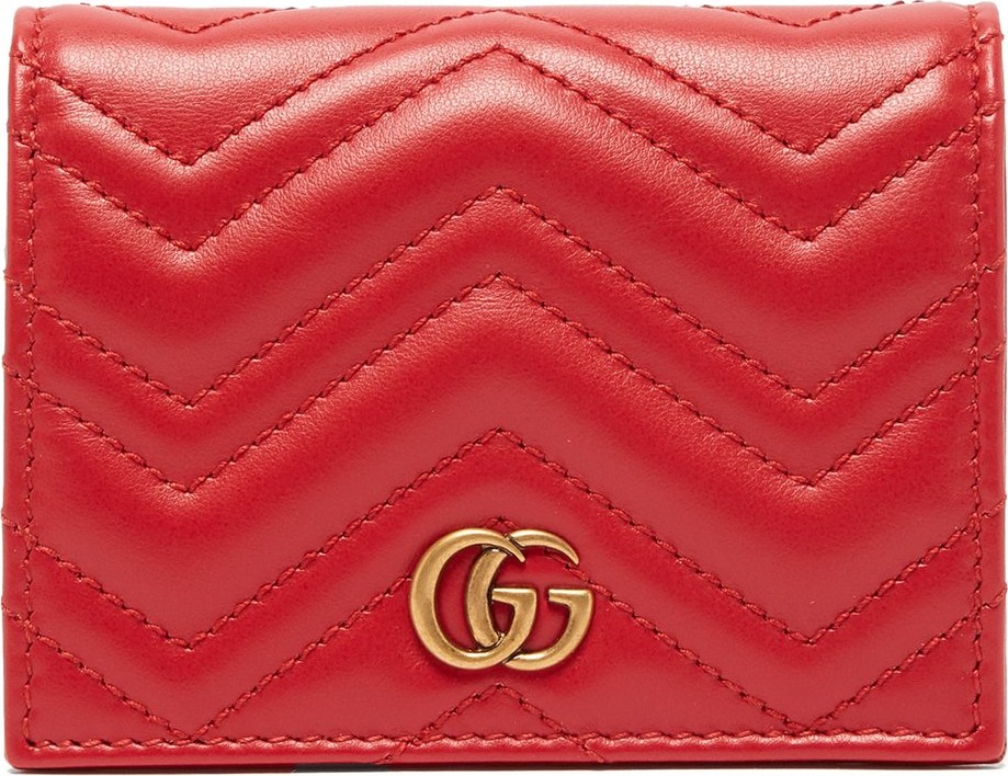 Gucci GG Marmont quilted-leather wallet