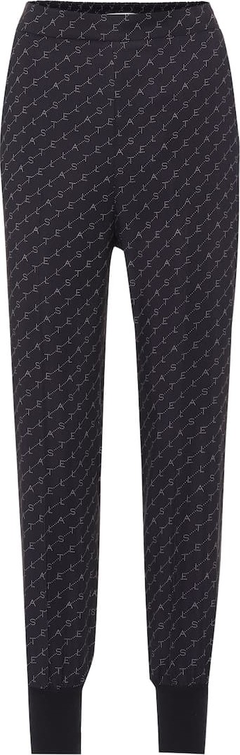 Stella McCartney Logo-printed trackpants