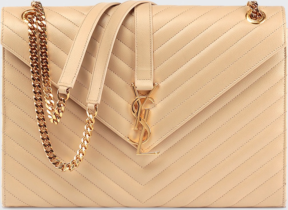 Saint Laurent Monogram Large Matelasse Shoulder Bag