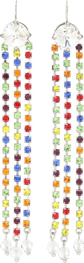 Miu Miu Crystal-embellished earrings