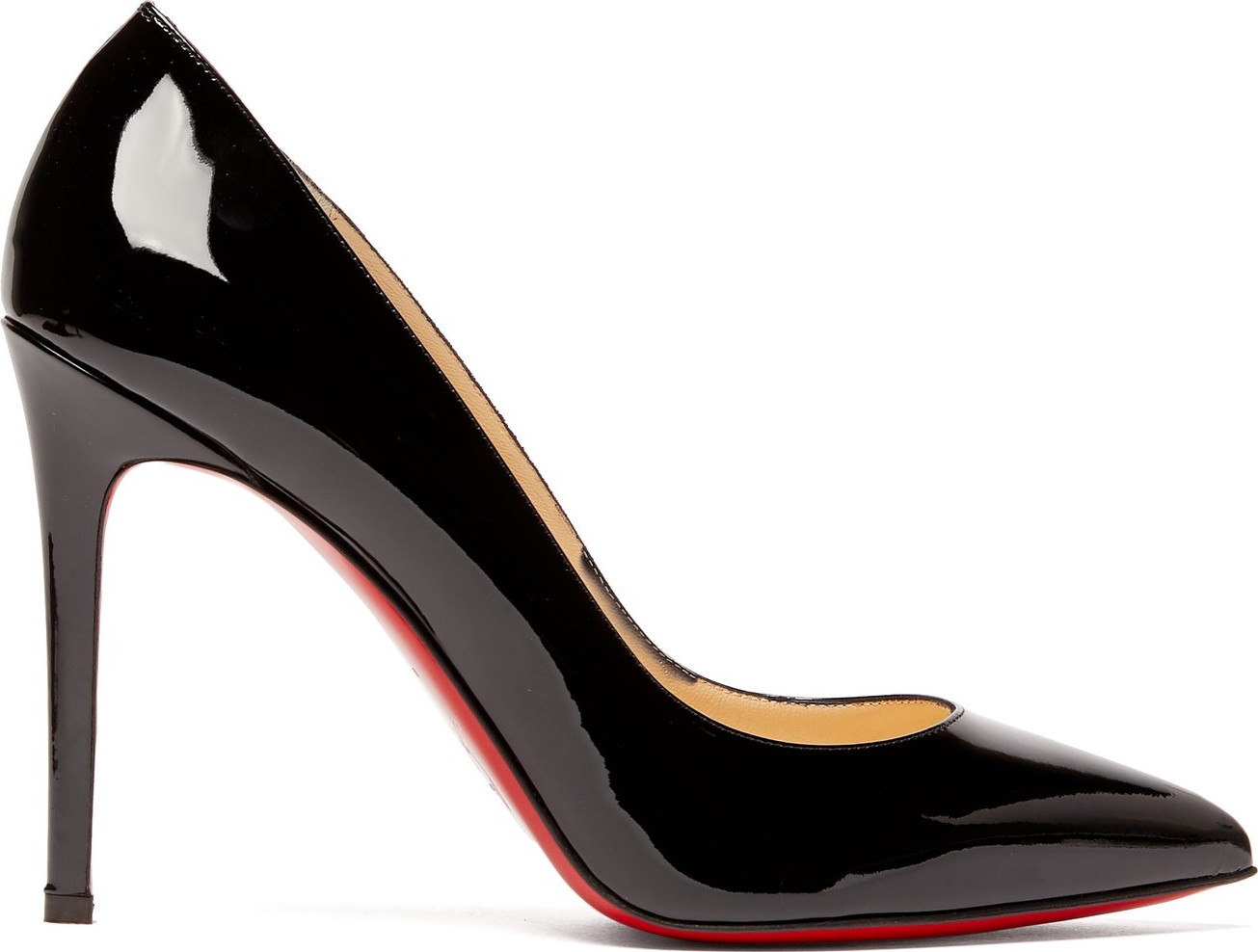 Christian Louboutin Pigalle 100 patent-leather pumps