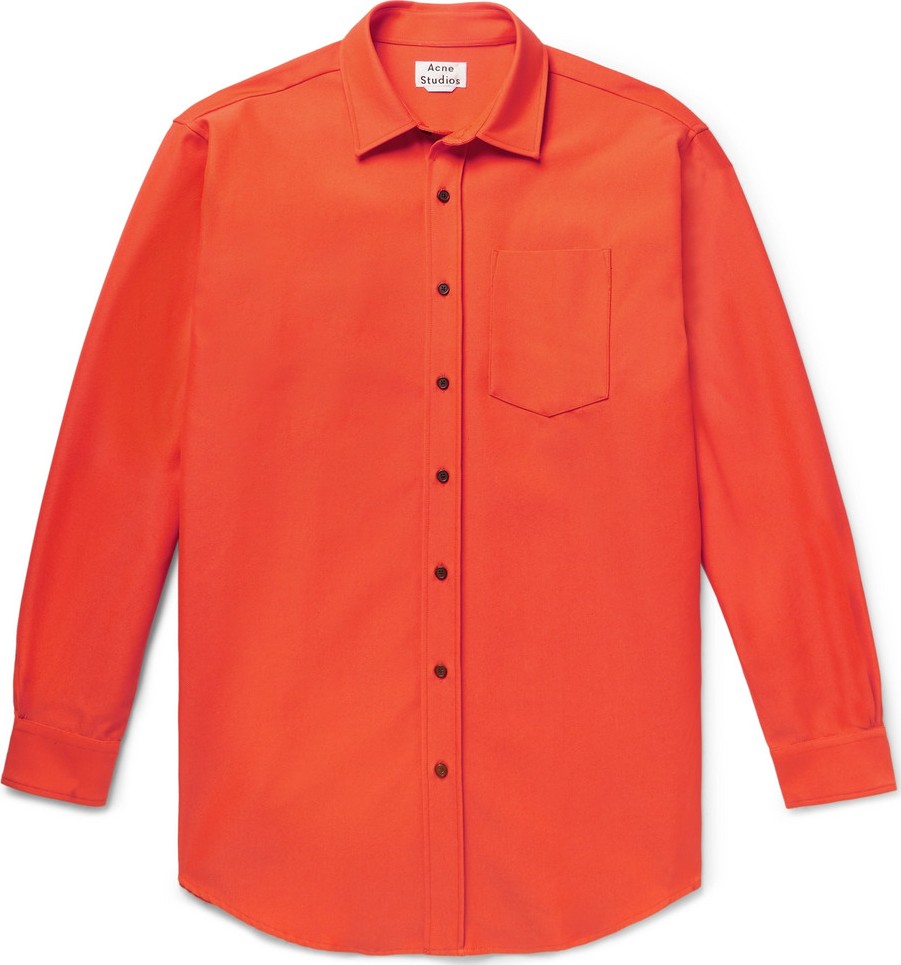 Acne Studios Atlent Oversized Cotton-Blend Twill Shirt