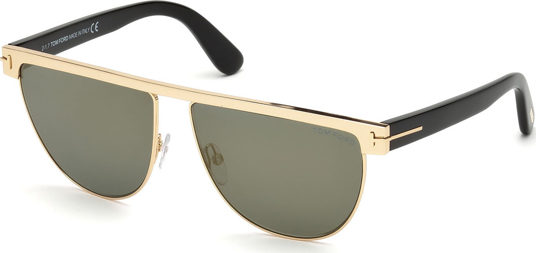 TOM FORD Stephanie Flattop Monochromatic Sunglasses