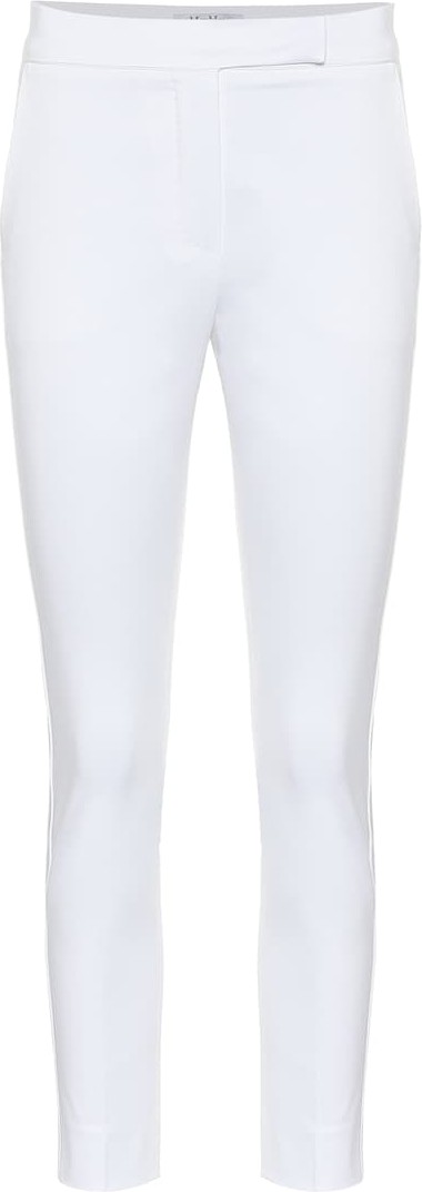 Max Mara Luana high-rise slim cotton pants