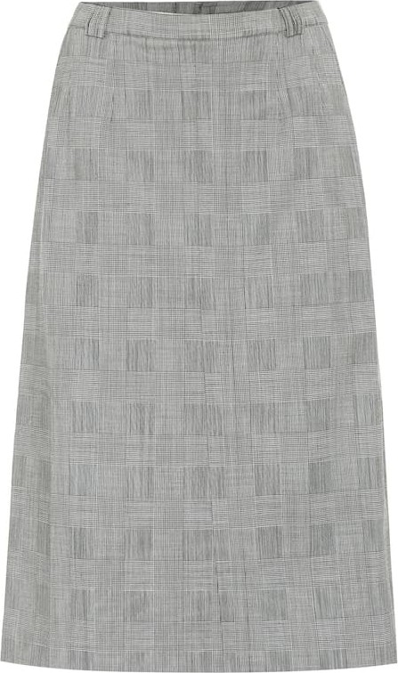 Vetements Checked wool-blend shorts