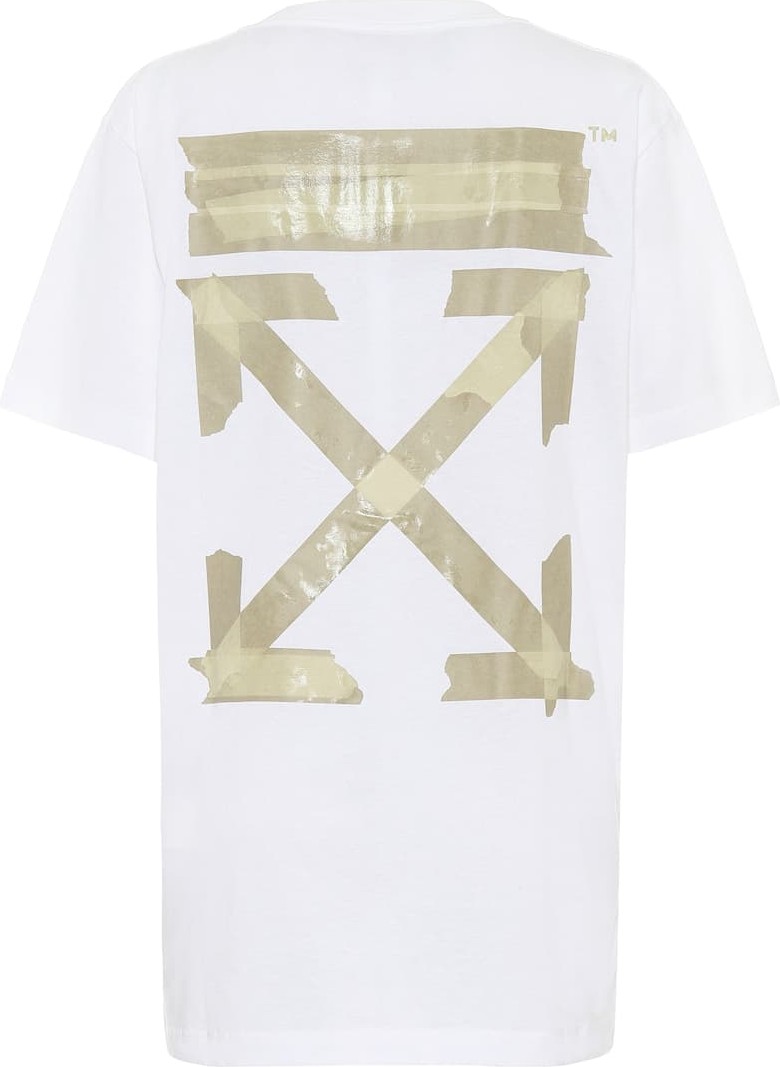 Off White Oversized printed cotton T-shirt
