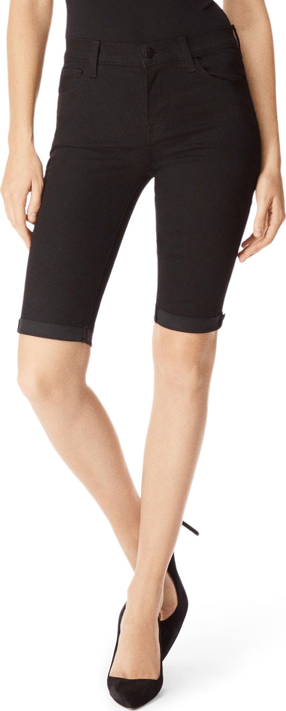 J BRAND 811 Mid-Rise Skinny Bermuda Shorts