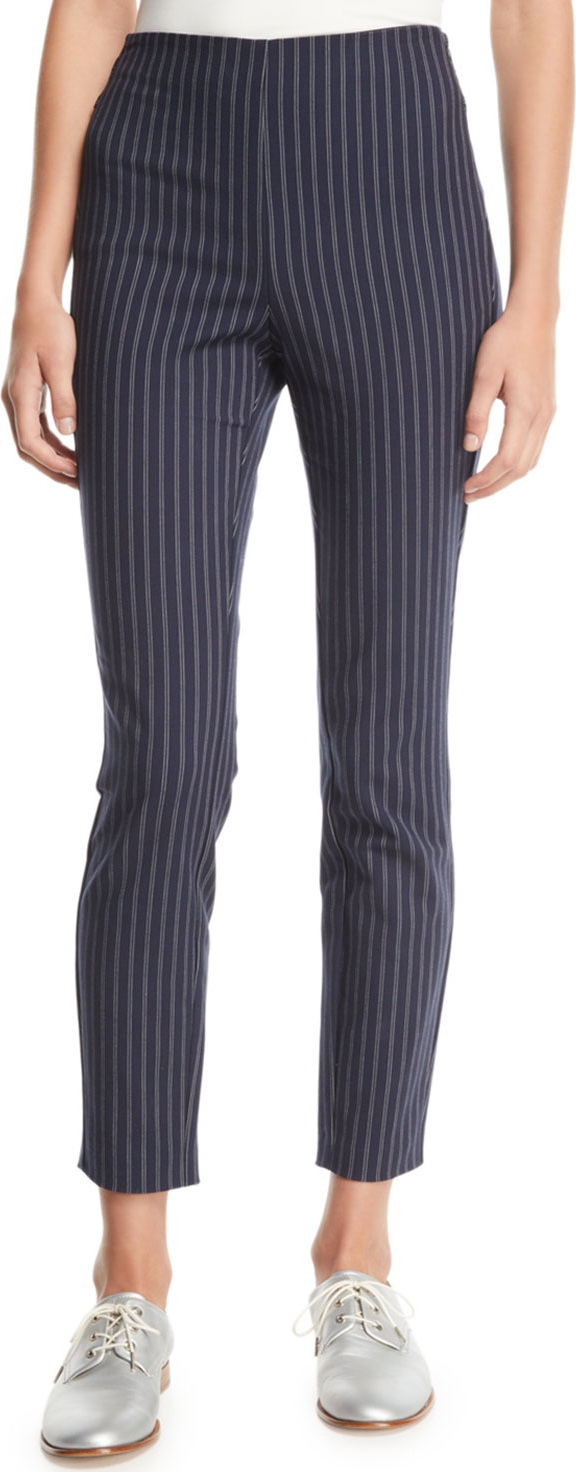 Rag & Bone Simone Striped High-Rise Trousers