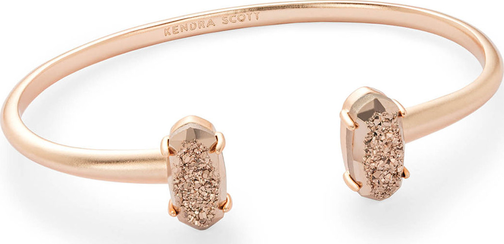 Kendra Scott Edie Druzy Stone Bangle Bracelet
