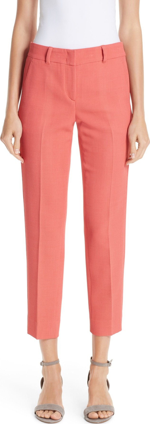 Emporio Armani Straight Ankle Pants