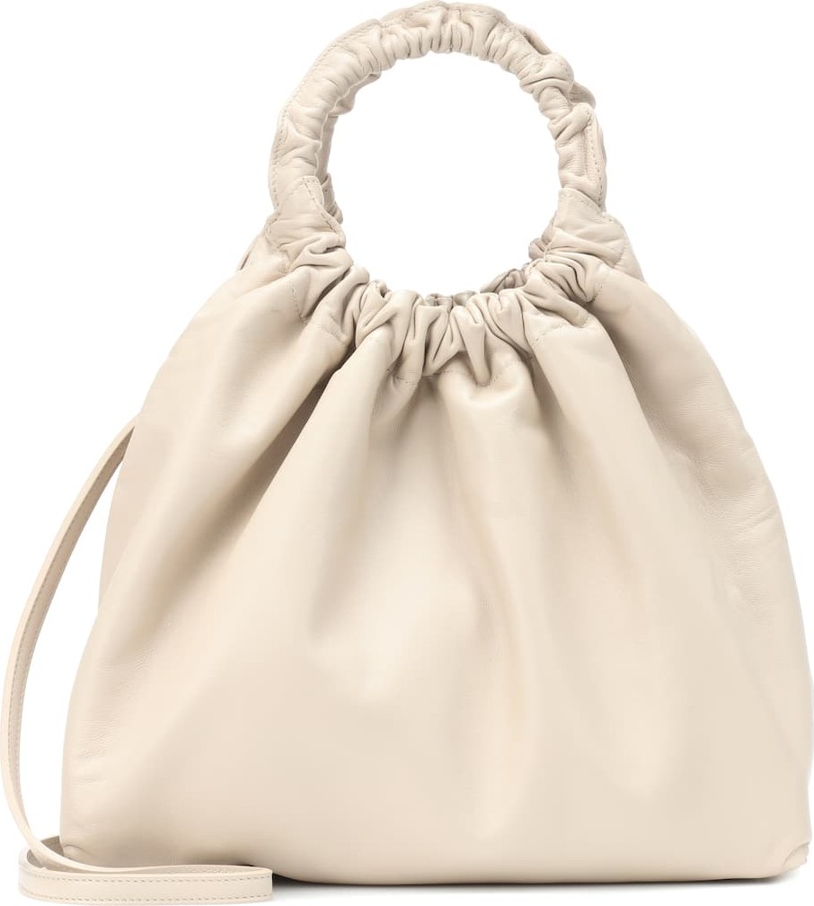 THE ROW Double Circle Small leather tote