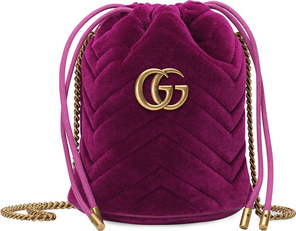 Gucci GG Marmont Mini Bucket Bag
