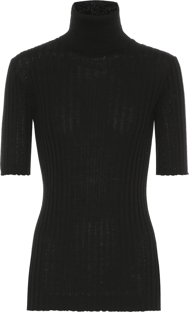 Bottega Veneta Ribbed turtleneck wool sweater