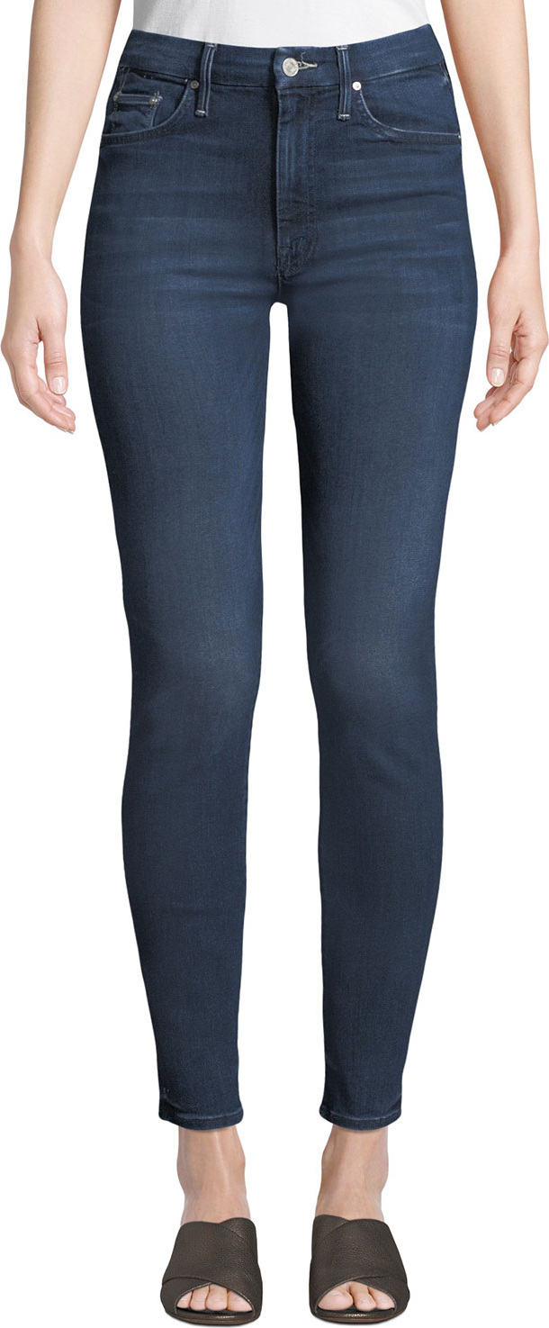 MOTHER Looker High-Waist Skinny Jeans