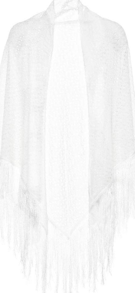 Missoni Fringe-trimmed knit shawl