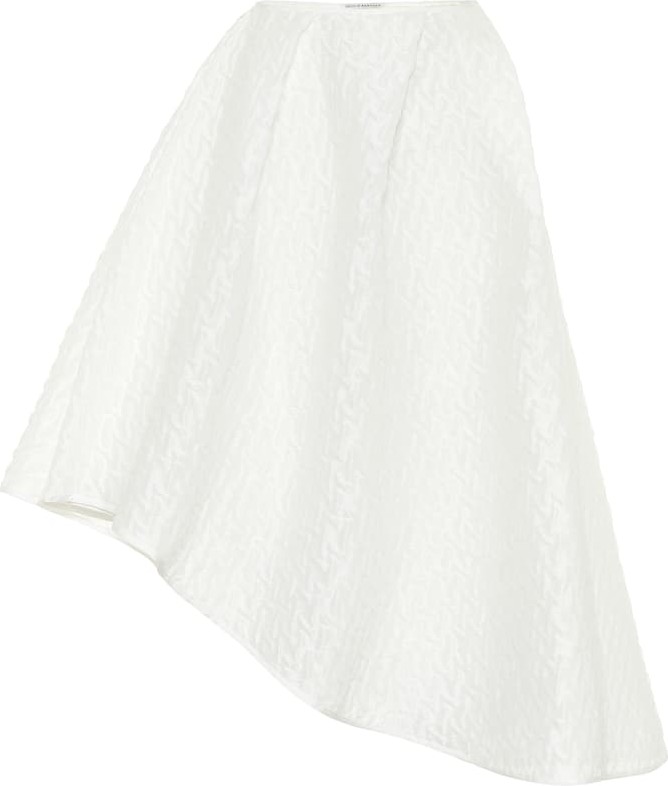 Cecilie Bahnsen Elliot linen plissé skirt