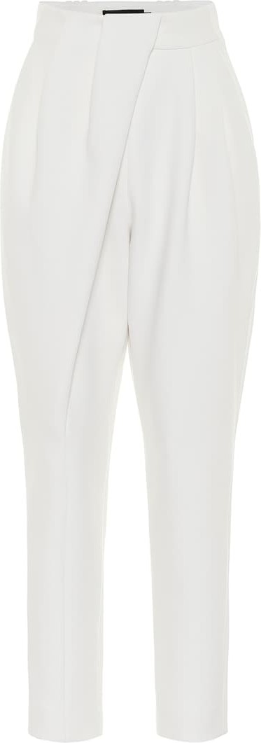 Proenza Schouler High-rise stretch-wool pants