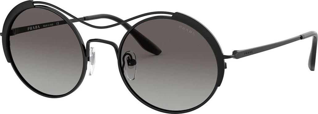 Prada Round Metal Gradient Sunglasses