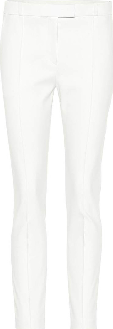 THE ROW Tao cropped cotton-blend pants