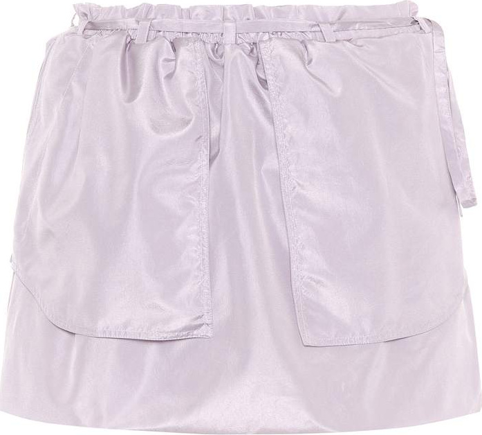 Valentino Silk tie-waist skirt