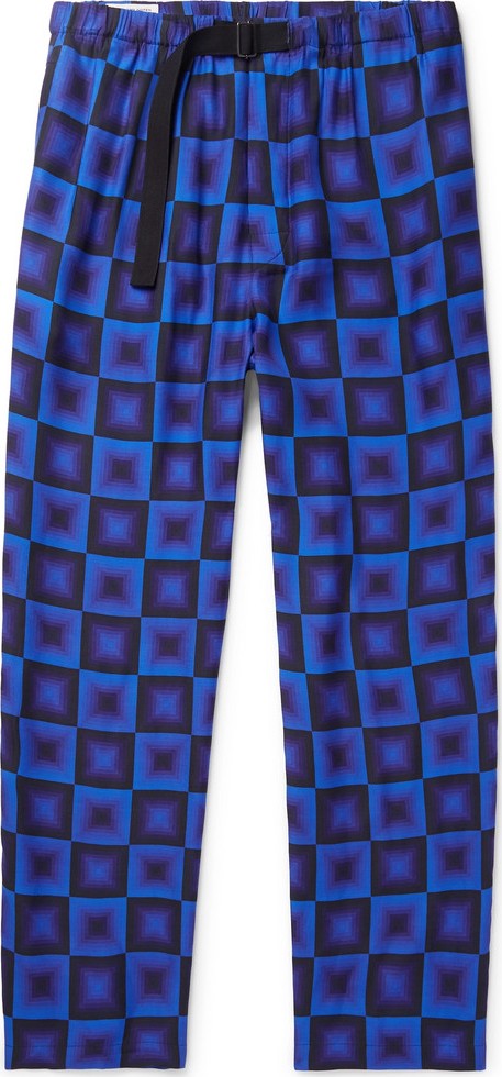 Dries Van Noten Printed Woven Trousers