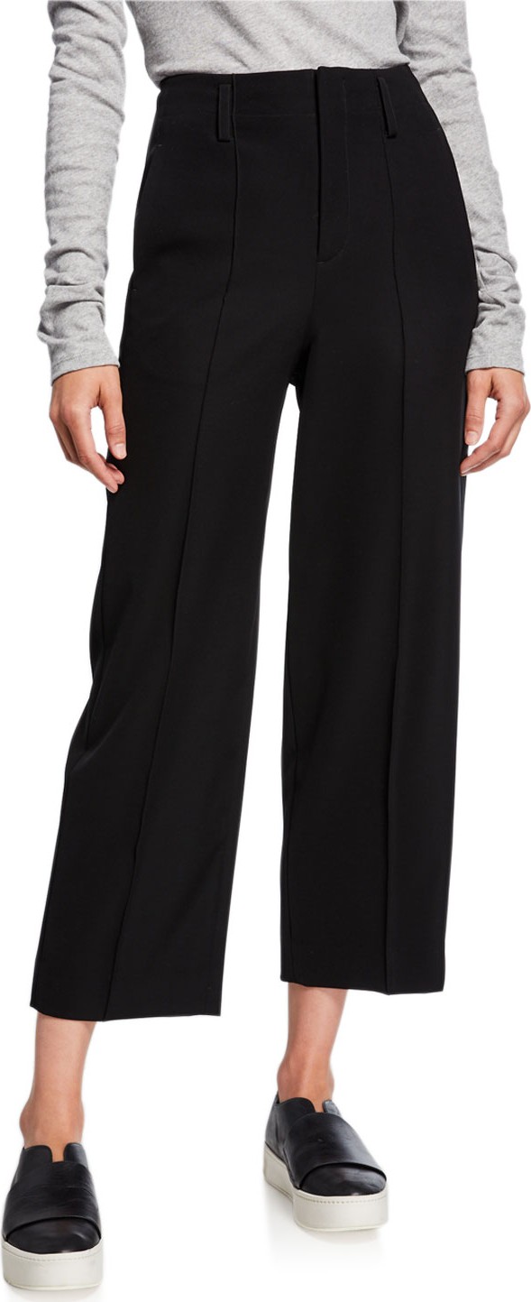 Vince Straight-Leg Cropped Pants