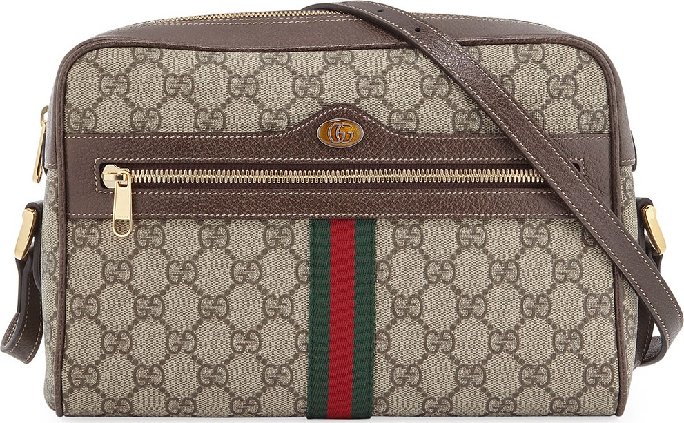 Gucci Ophidia Medium GG Supreme Camera Crossbody Bag