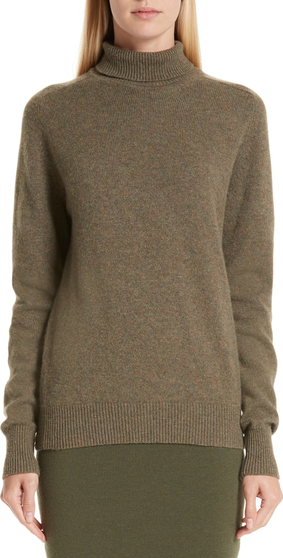 Victoria Beckham Stretch Cashmere Turtleneck Sweater