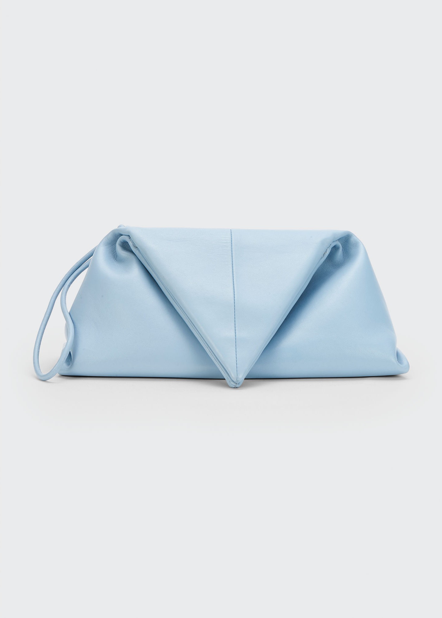 Bottega Veneta Small Napa Leather Clutch Bag