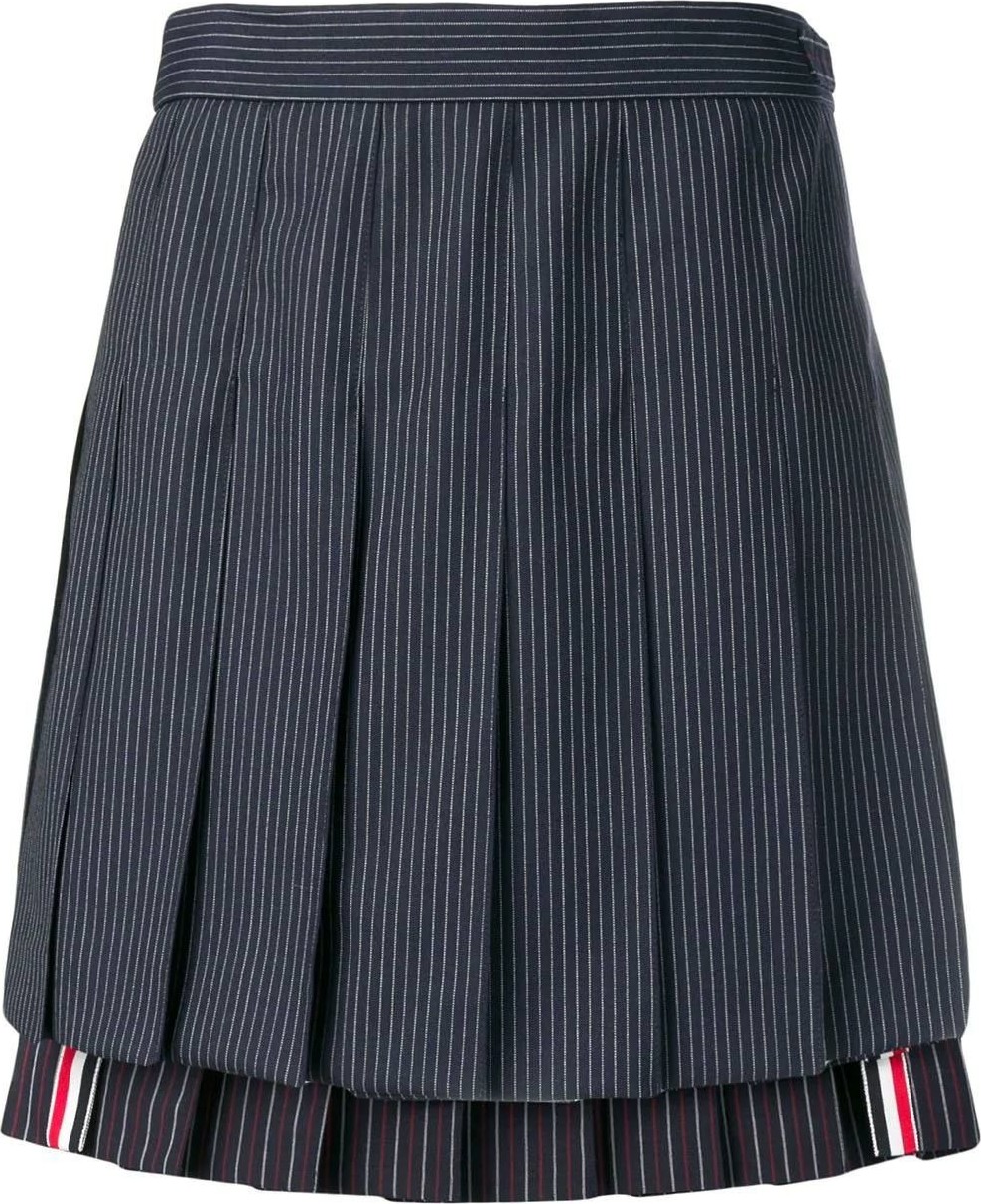 Thom Browne short pleated skirt
