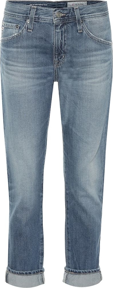 AG Jeans The Ex-Boyfriend Slim high-rise jeans