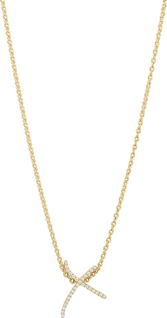 Stephen Webster Kiss Diamond Pendant Necklace in 18K Yellow Gold