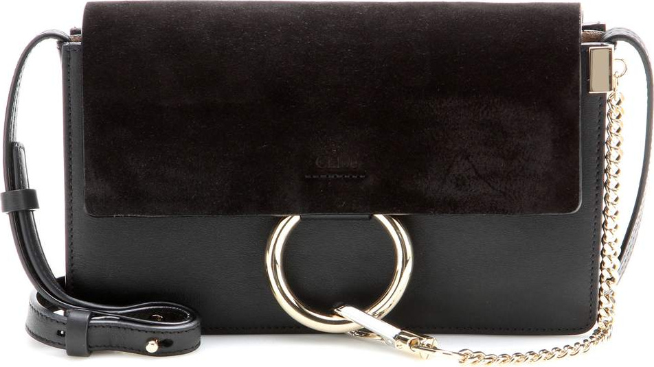 Chloe Faye Small leather shoulder bag