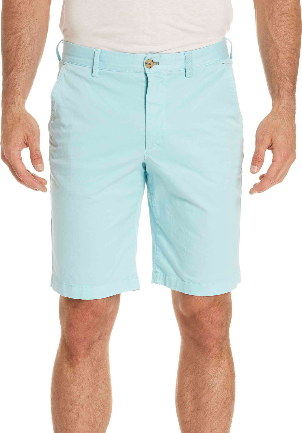 Robert Graham Pioneer Cotton Twill Flat-Front Shorts