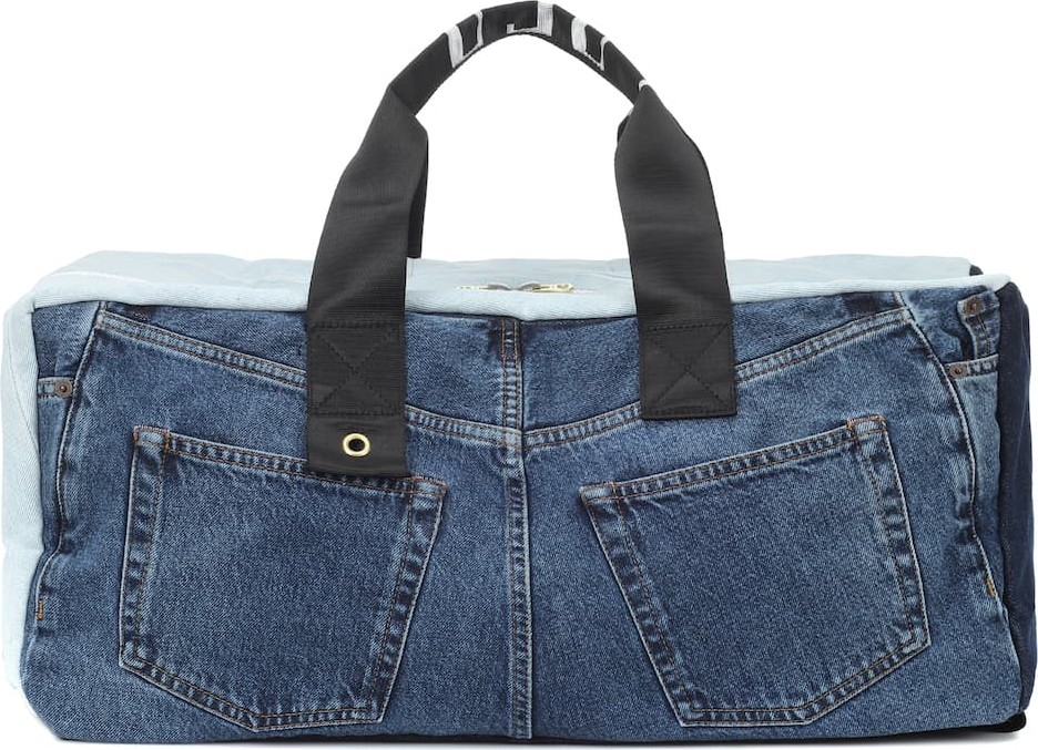 Acne Studios Blå Konst denim backpack