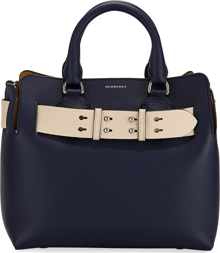 Burberry London England Marais Small Leather Satchel Bag